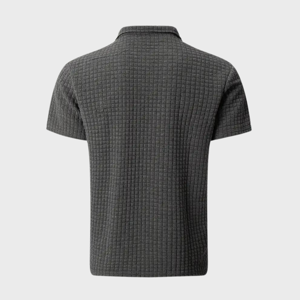 Klassiek Polo Shirt Mannen Elegante Stijl