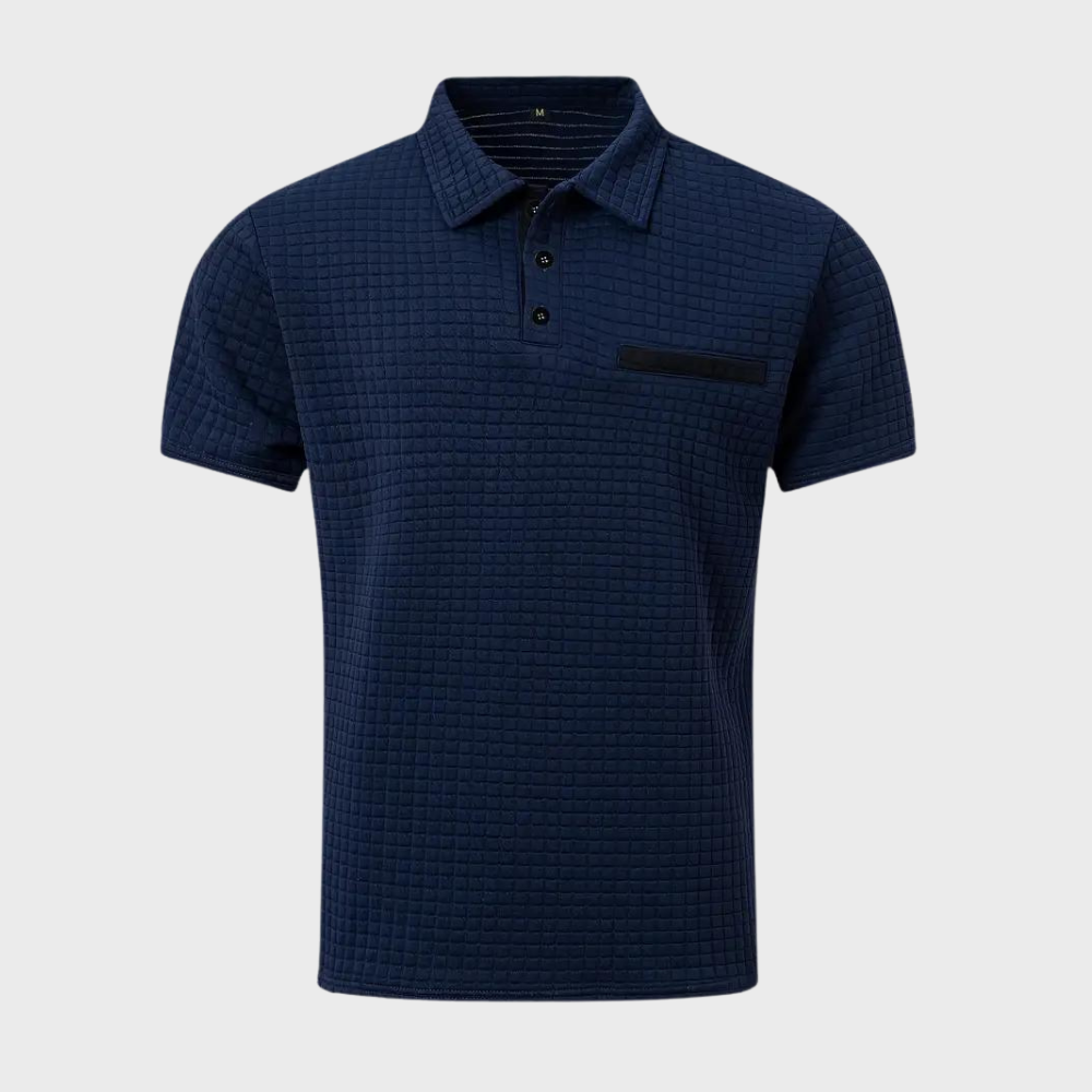 Klassiek Polo Shirt Mannen Elegante Stijl