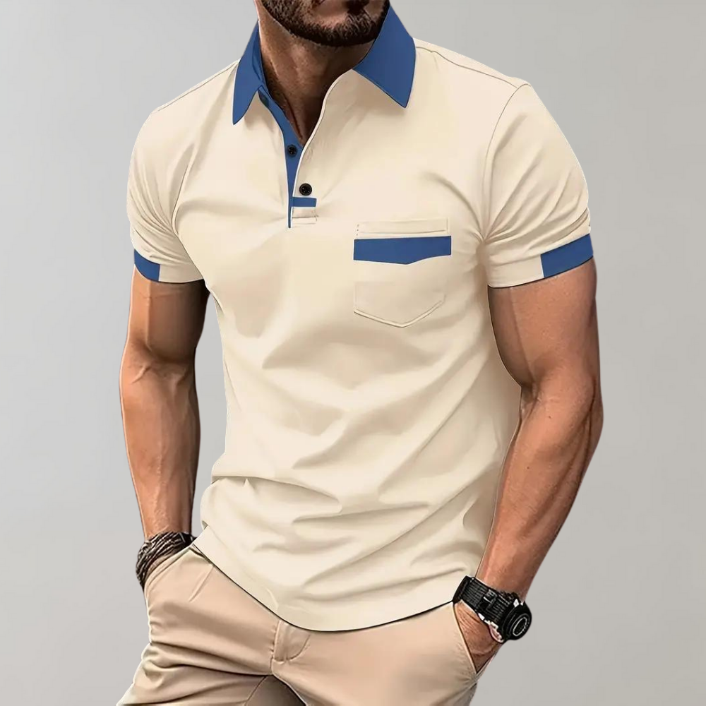 Mannen Poloshirt Katoen Trendy Leo
