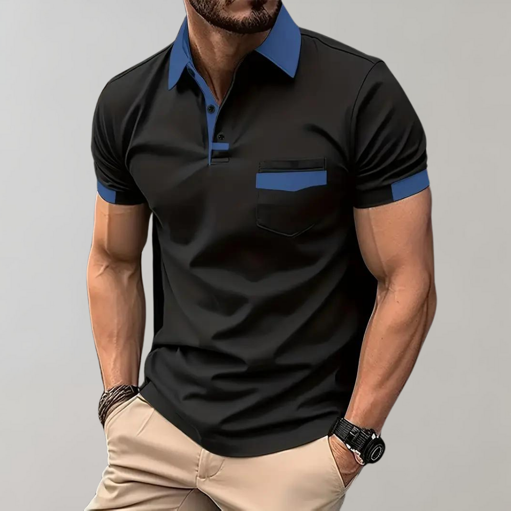 Mannen Poloshirt Katoen Trendy Leo