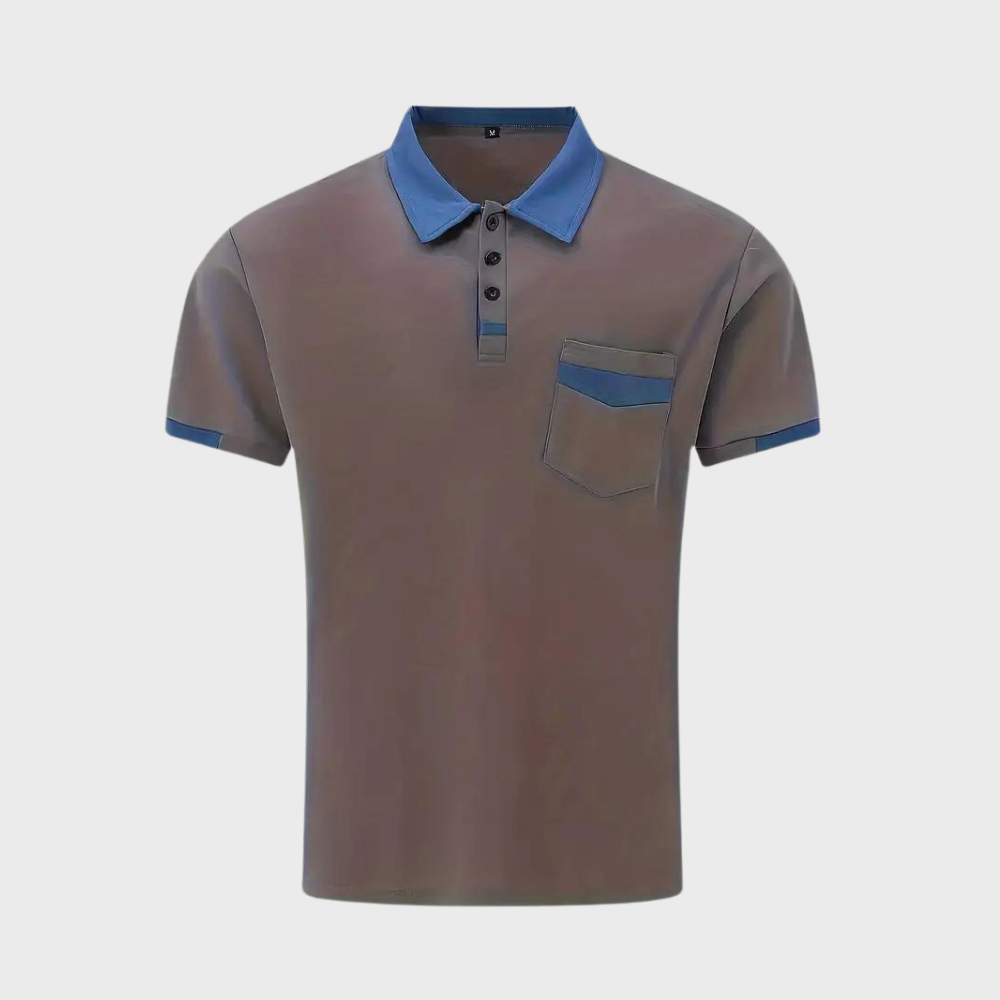 Mannen Poloshirt Katoen Trendy Leo