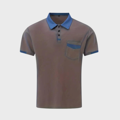Mannen Poloshirt Katoen Trendy Leo