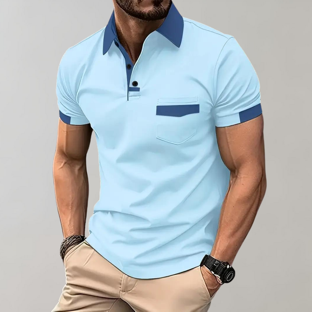 Mannen Poloshirt Katoen Trendy Leo