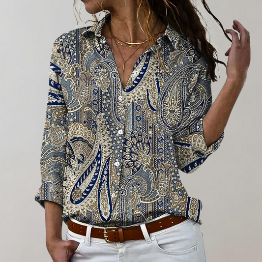 Damesblouse Emma Elegante Vrouwelijke Stijl - Mode Vibes