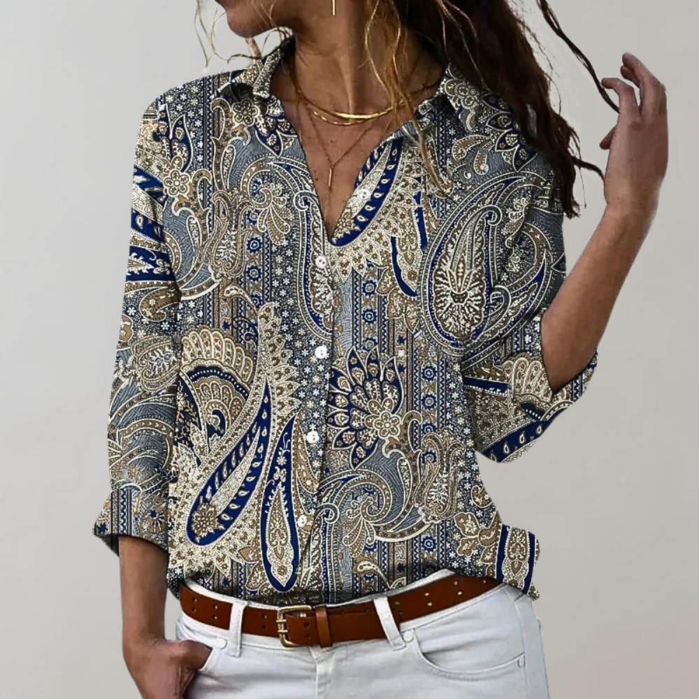 Damesblouse Elegant Lumi Stijlvol - Mode Vibes