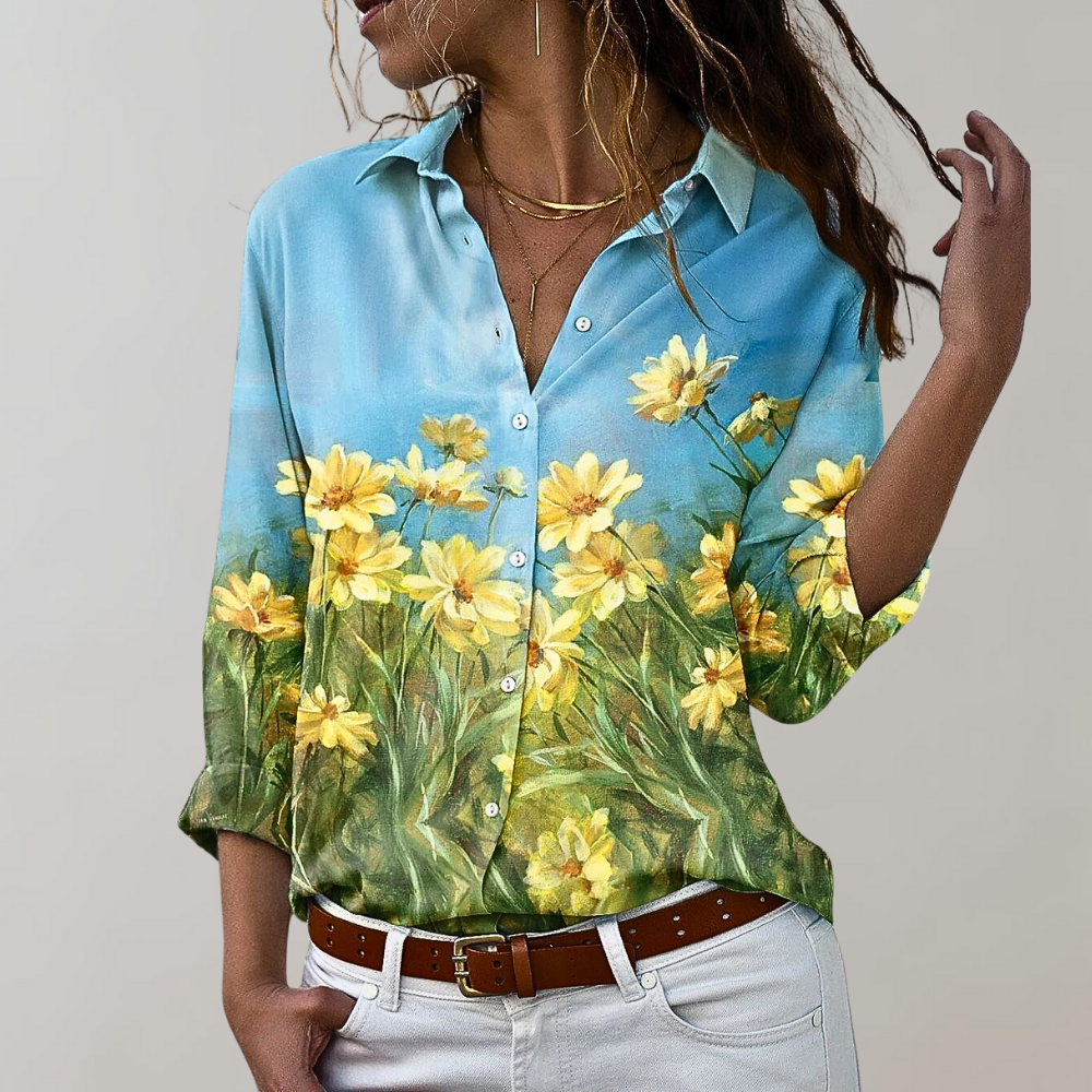 Damesblouse Emma Elegante Vrouwelijke Stijl
