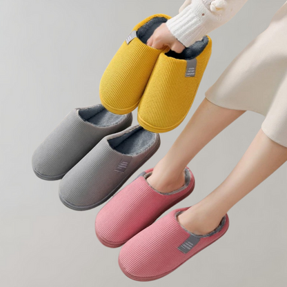 Warme Pantoffels Met Fleece Voering voor Dames