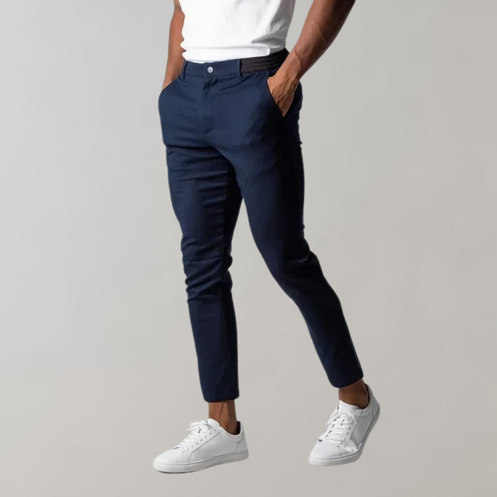 Heren Chino Broek Stretch Comfortabel Elastisch - Mode Vibes
