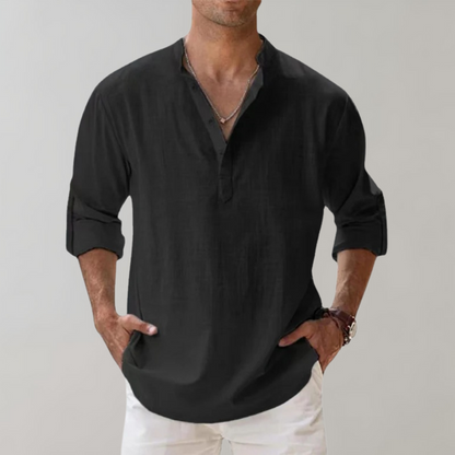 Heren Overhemd Comfortabel Klassiek Design Florian
