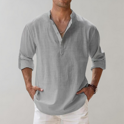 Heren Overhemd Comfortabel Klassiek Design Florian