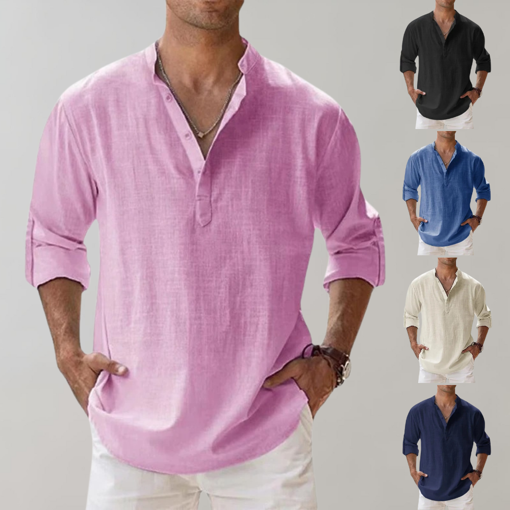 Heren Overhemd Comfortabel Klassiek Design Florian - Mode Vibes