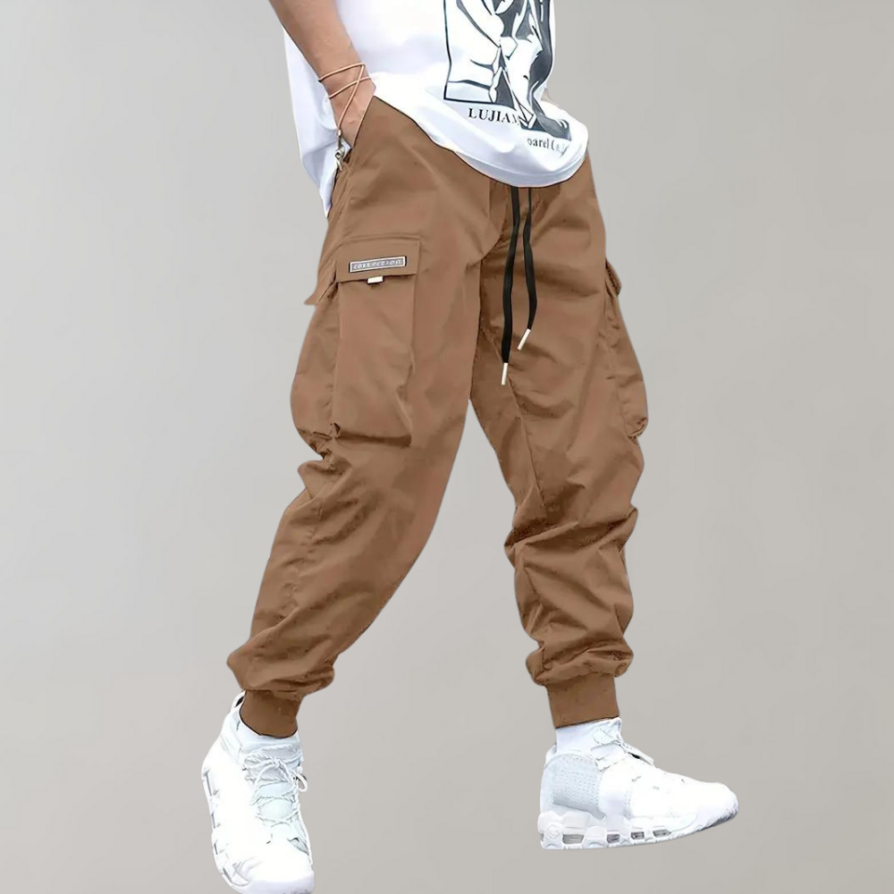 Heren Cargobroek Mason Casual Losse Fit - Mode Vibes