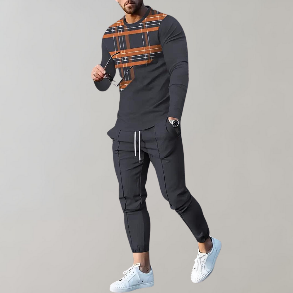 Heren Trainingspak Sportief Urban Fit - Mode Vibes