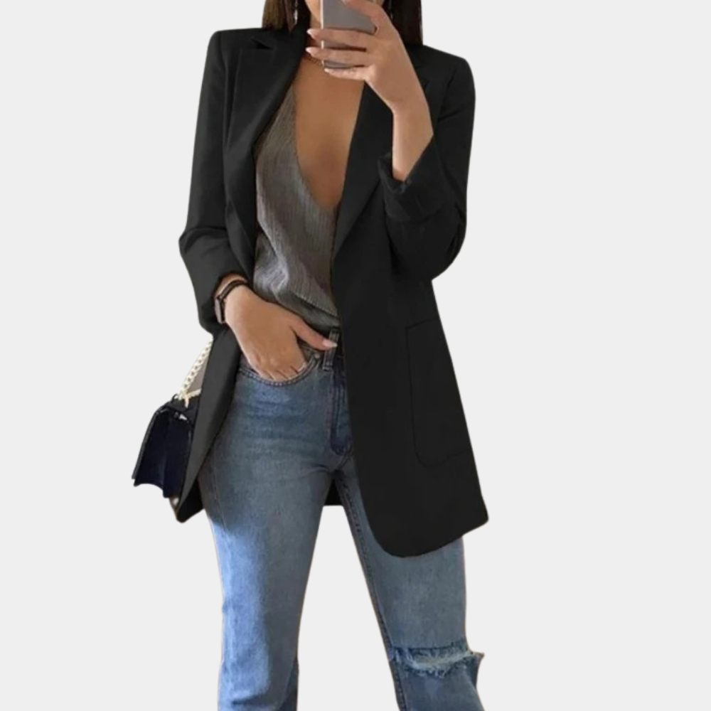 Dames Blazer Comfortabel Casual Model - Mode Vibes