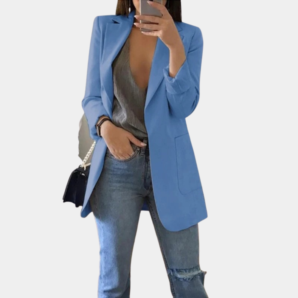 Dames Blazer Comfortabel Casual Model