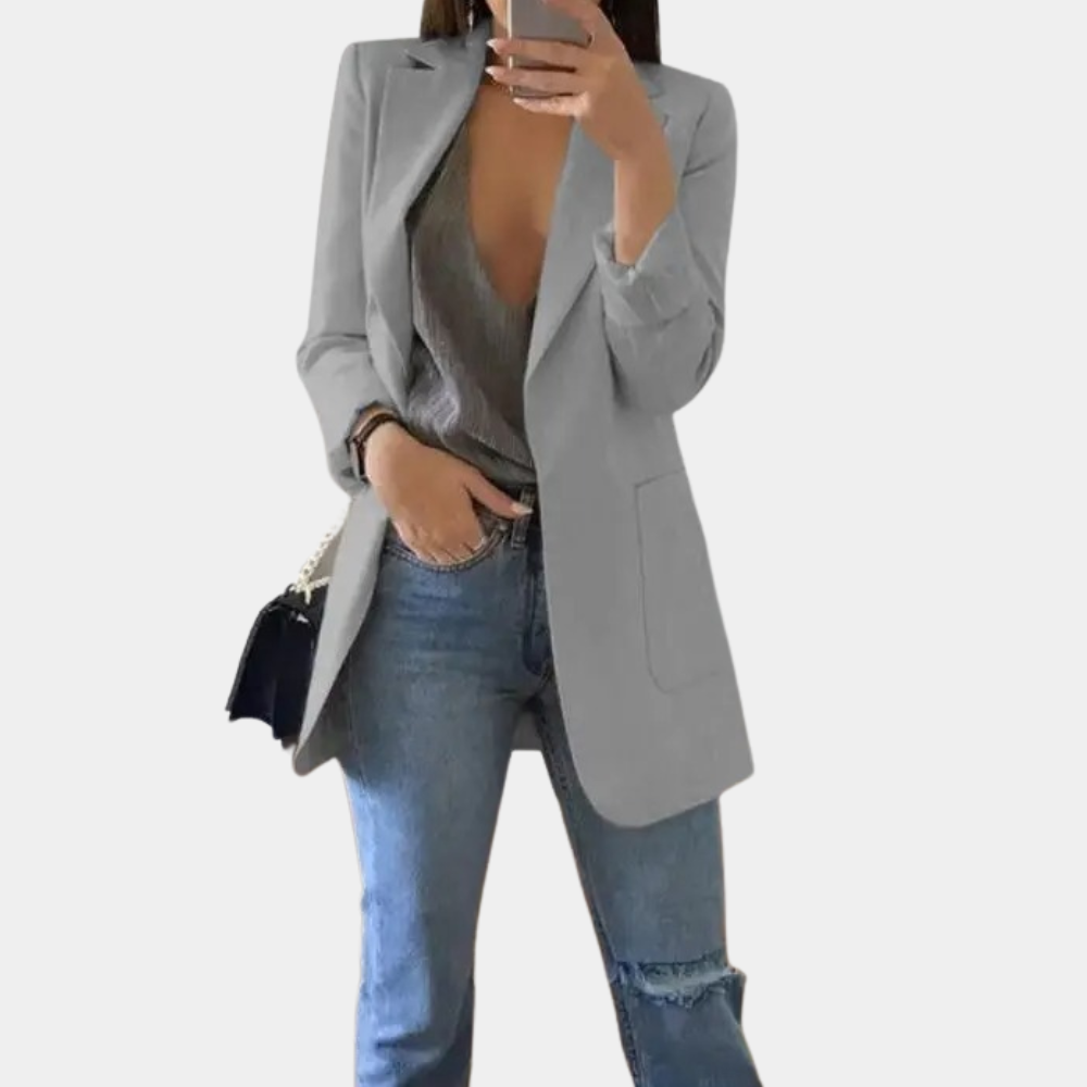 Dames Blazer Comfortabel Casual Model