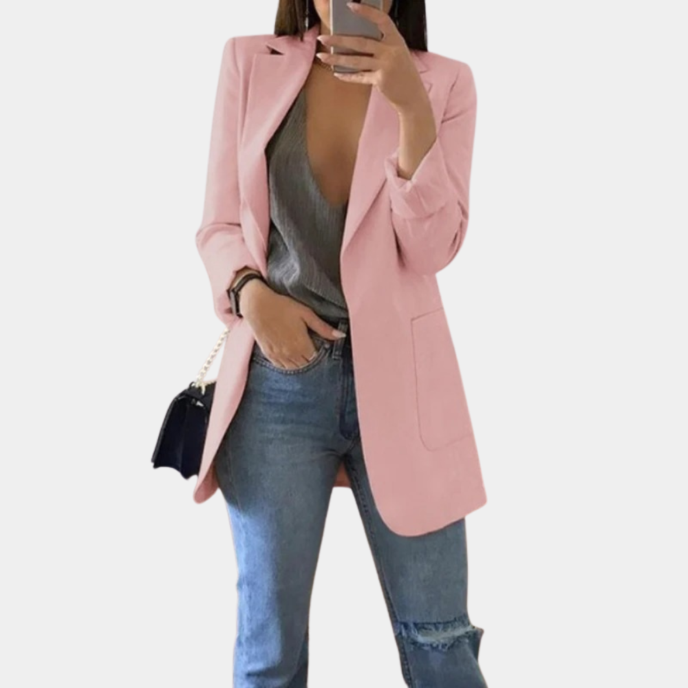Dames Blazer Comfortabel Casual Model