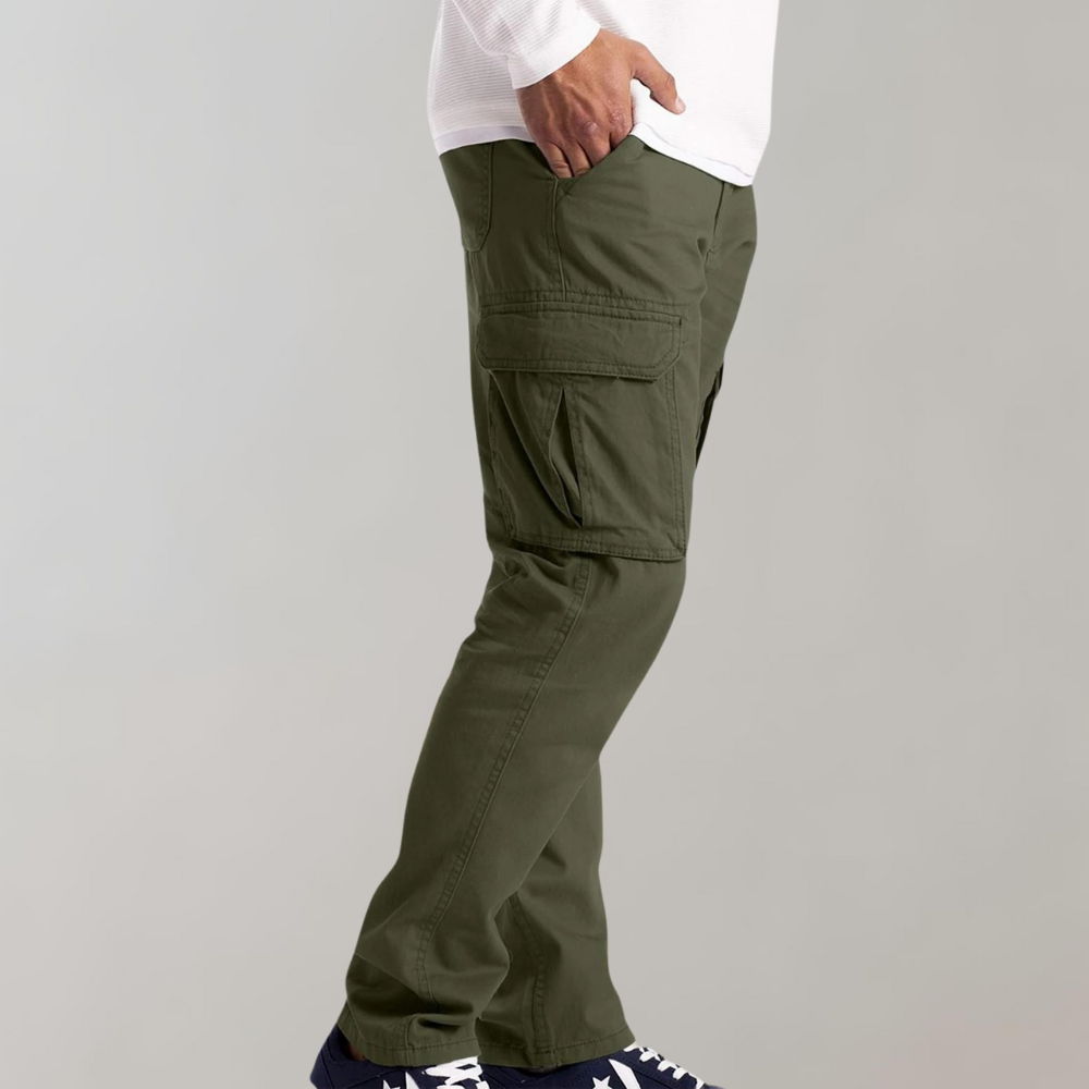 Comfortabele Heren Cargo Broek Jasper Stijl