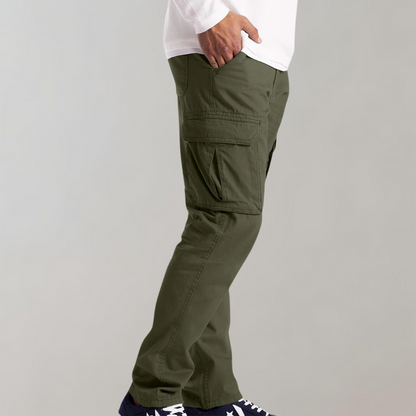 Comfortabele Heren Cargo Broek Jasper Stijl