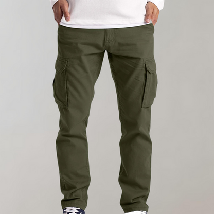 Comfortabele Heren Cargo Broek Jasper Stijl