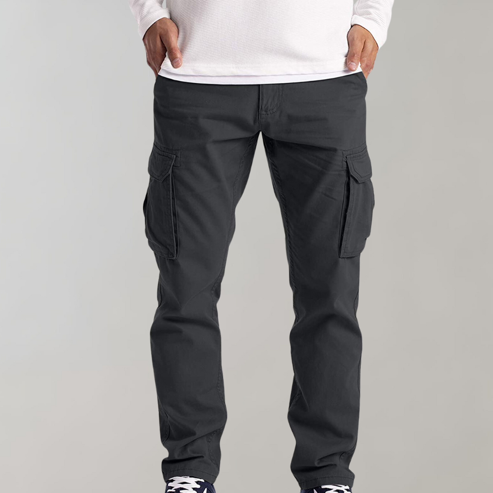 Comfortabele Heren Cargo Broek Jasper Stijl - Mode Vibes