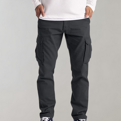 Comfortabele Heren Cargo Broek Jasper Stijl - Mode Vibes