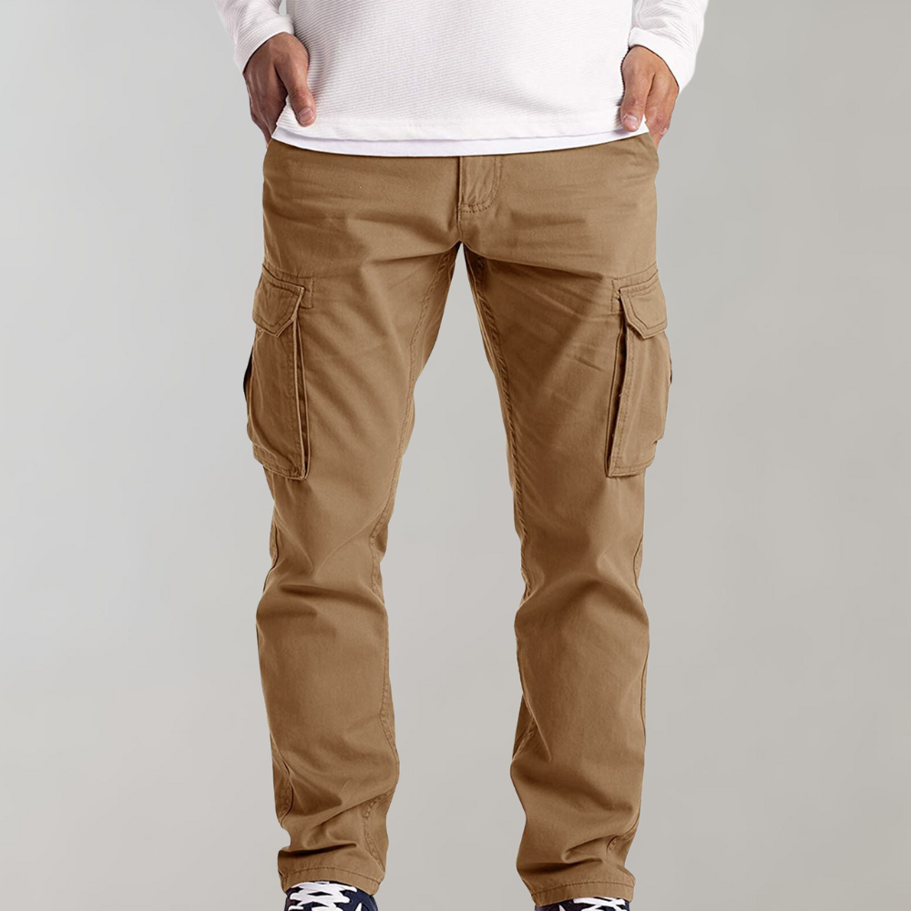 Comfortabele Heren Cargo Broek Jasper Stijl