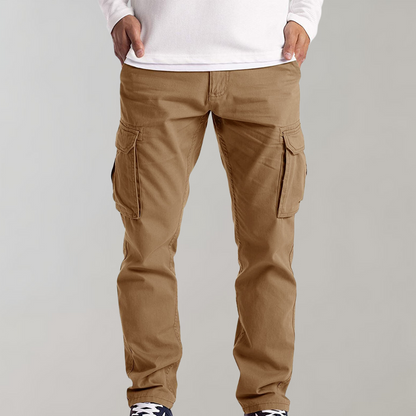 Comfortabele Heren Cargo Broek Jasper Stijl