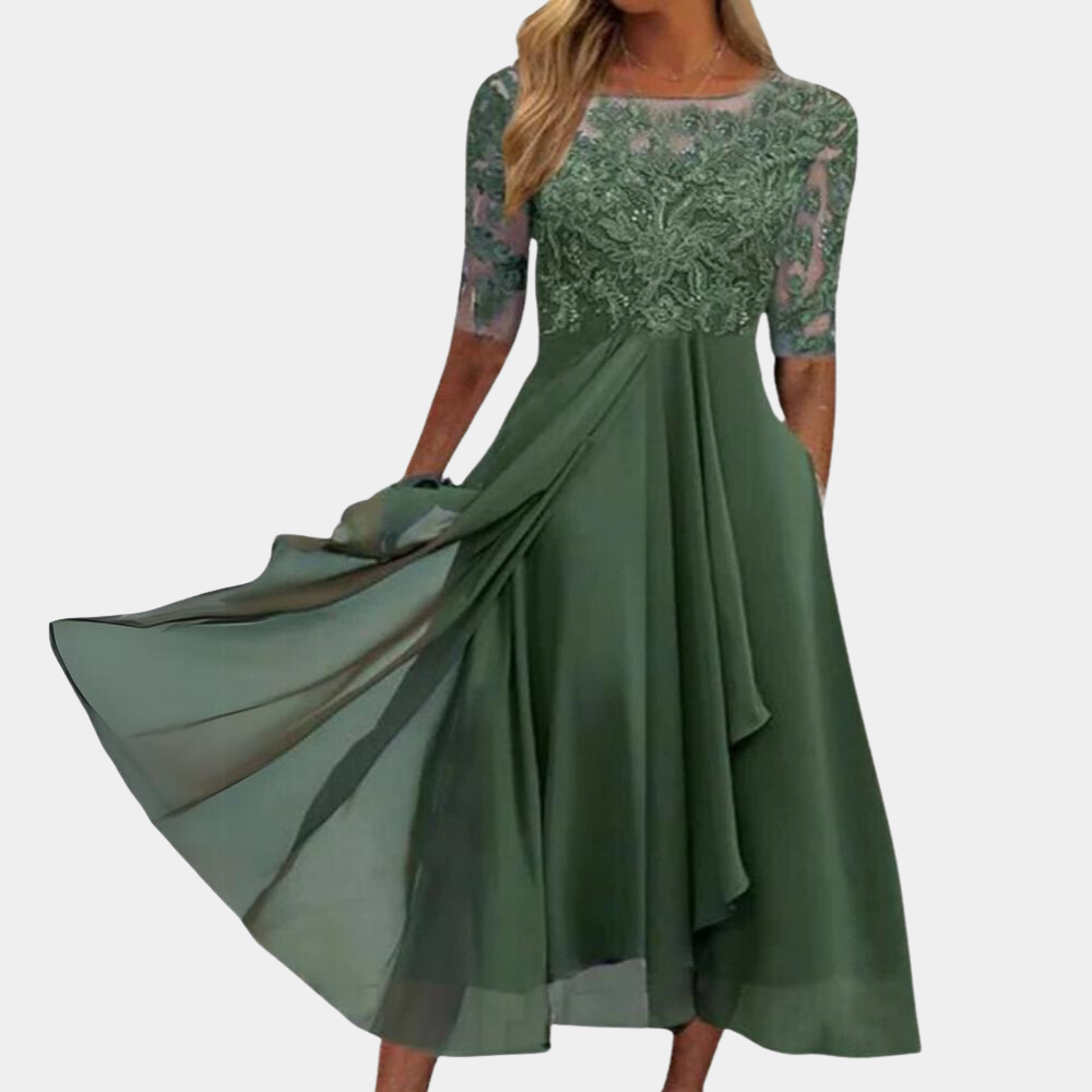 Jurk Viviana Elegante Vrouwelijke Zomerkleding