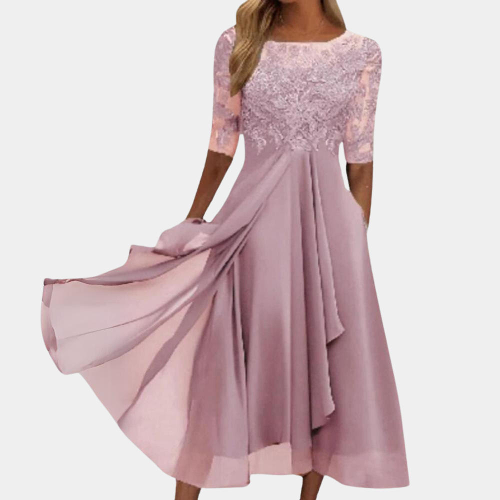 Jurk Viviana Elegante Vrouwelijke Zomerkleding