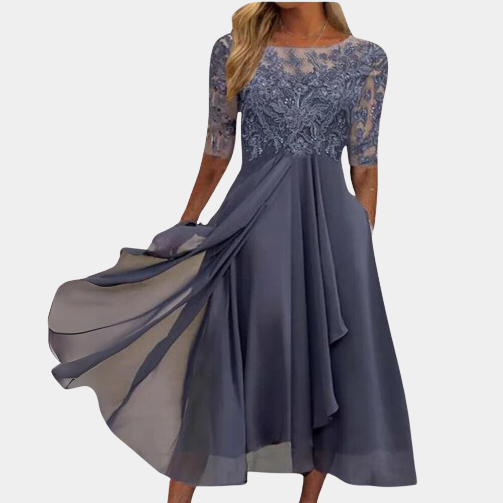 Jurk Viviana Elegante Vrouwelijke Zomerkleding