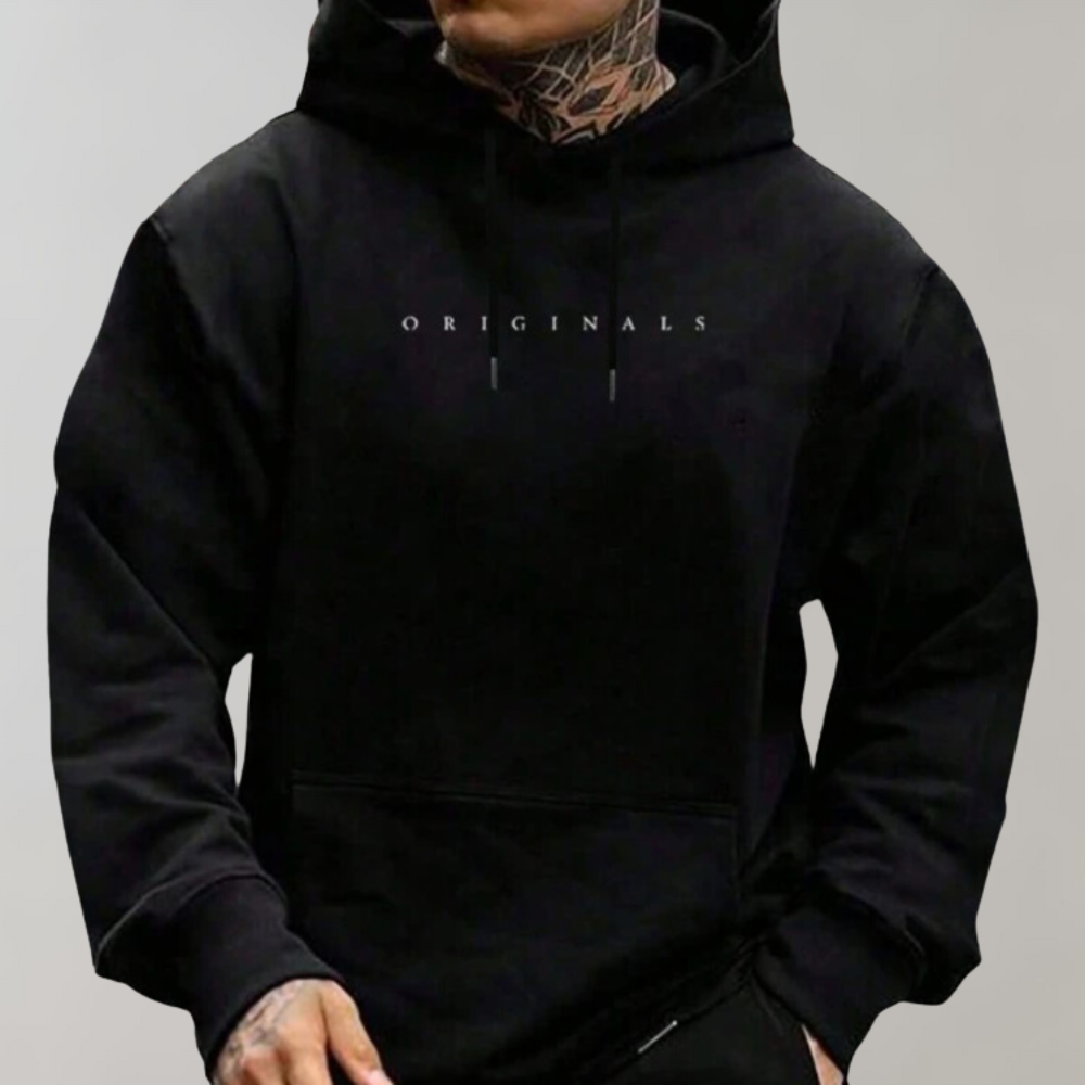 Heren Hoodie Stijlvol Modern Met Kap