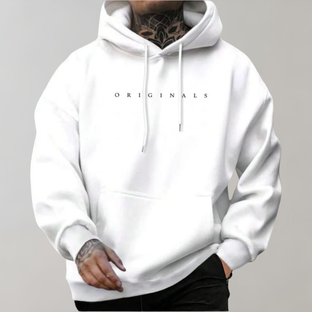 Heren Hoodie Stijlvol Modern Met Kap - Mode Vibes