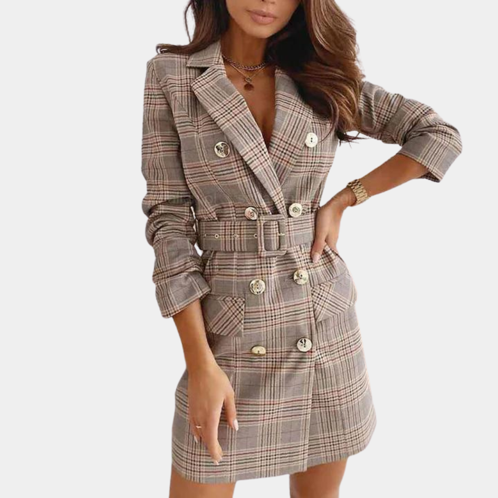 Blazerjurk voor Vrouw Professioneel Klassiek Design - Mode Vibes