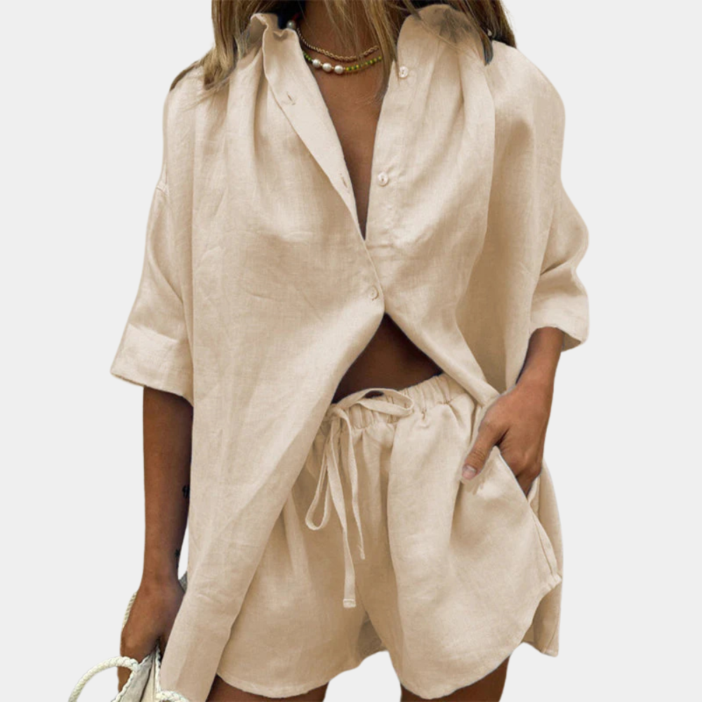 Zomerset voor Dames 2-Delig Casual Fiora - Mode Vibes