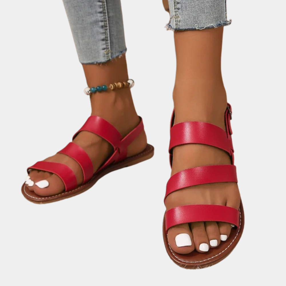 Dames Strandsandalen Plat Comfortabel Zomer
