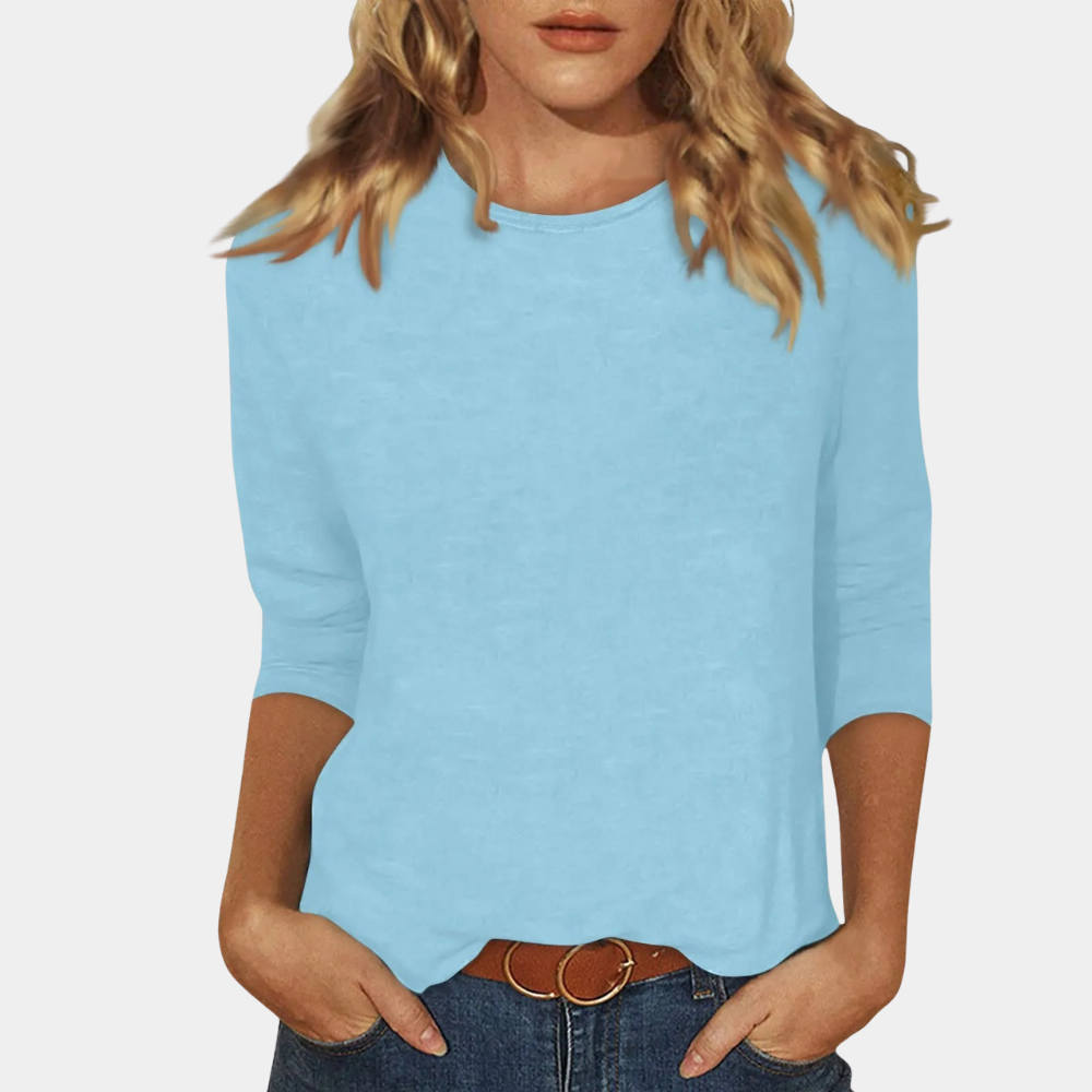 Dames Shirt Lange Mouwen Trendy Katoen