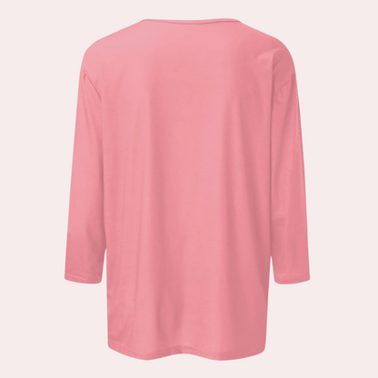 Dames Shirt Lange Mouwen Trendy Katoen