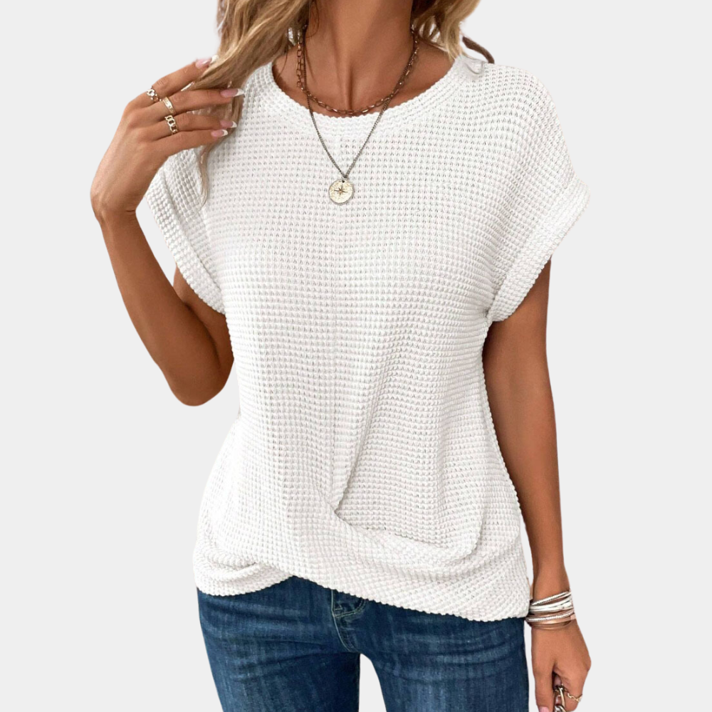 Dames T-shirt Elva Stijlvol Katoen