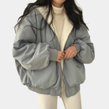 Dames Winterjas Oversized Warme Loose Fit Jas