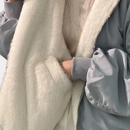 Dames Winterjas Oversized Warme Loose Fit Jas