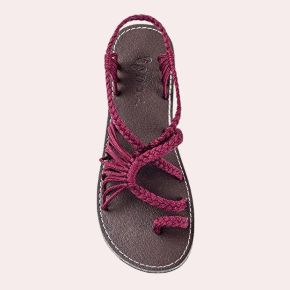 Vrouwensandalen Kleurrijk Strandschoenen Zomer
