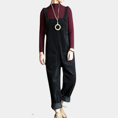 Dames Jumpsuit Corduroy Casual Losse Fit