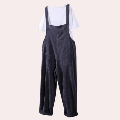 Dames Jumpsuit Corduroy Casual Losse Fit - Mode Vibes