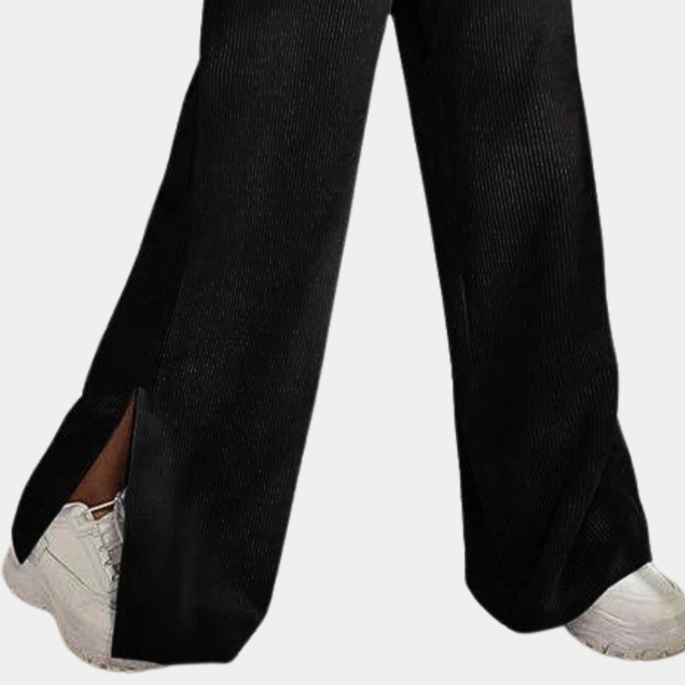 Dames Loungebroek Ribfluweel Zacht en Comfortabel