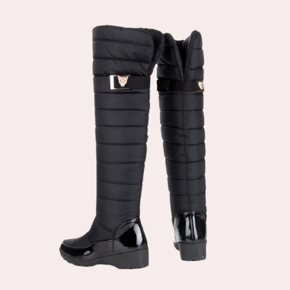 Warme Overknee Laarzen Met Tijdloze Stijl