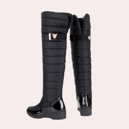 Warme Overknee Laarzen Met Tijdloze Stijl
