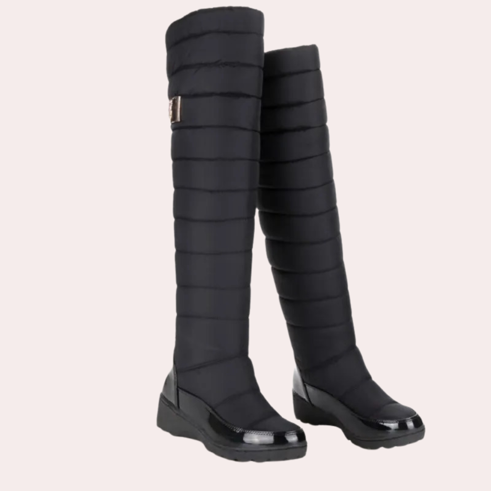 Warme Overknee Laarzen Met Tijdloze Stijl