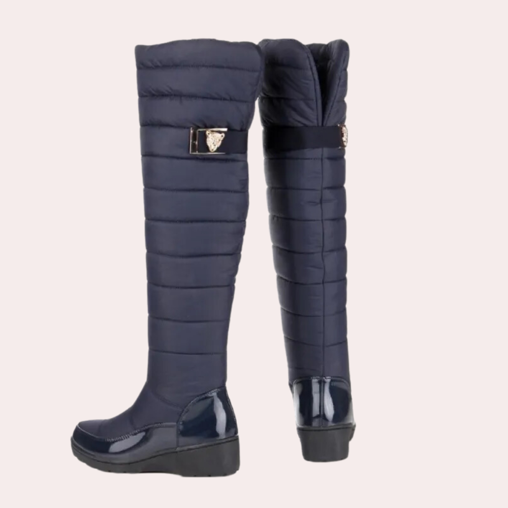 Warme Overknee Laarzen Met Tijdloze Stijl