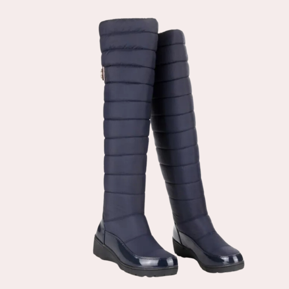 Warme Overknee Laarzen Met Tijdloze Stijl